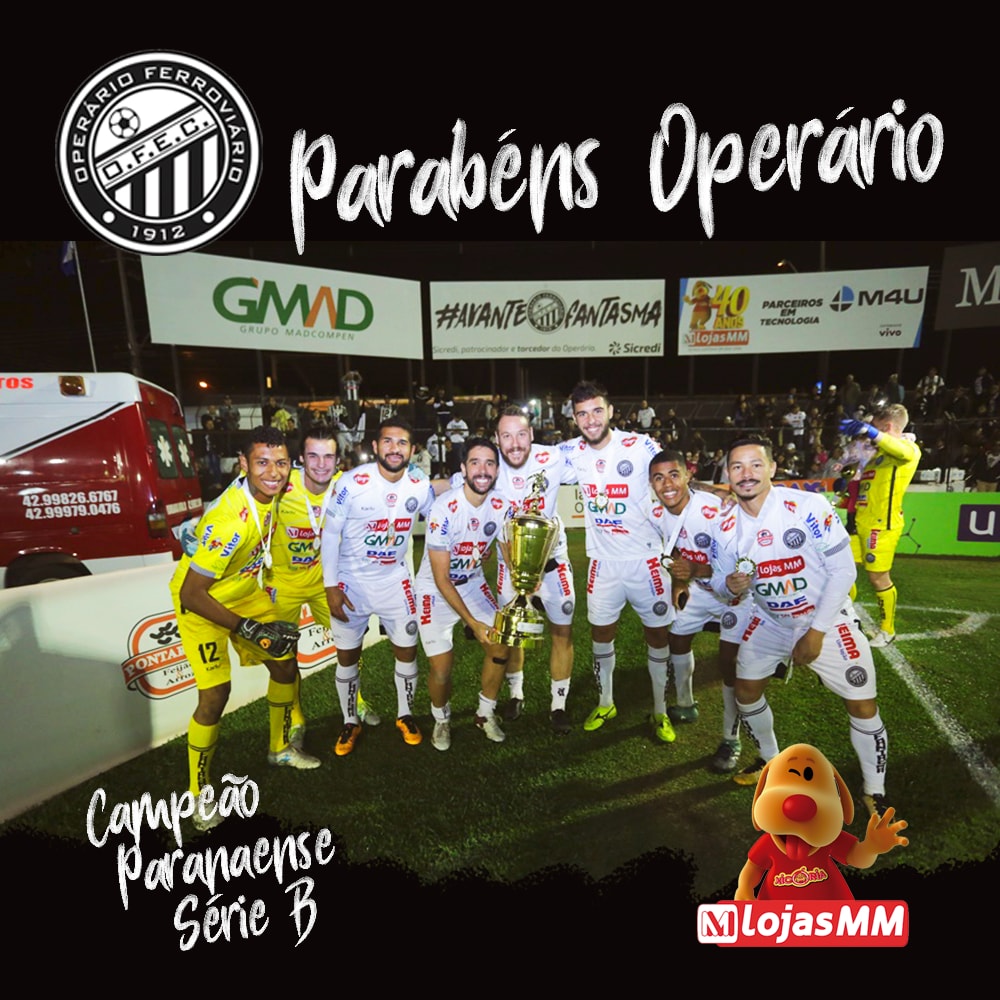 Operário é Campeão Paranaense da segunda divisão