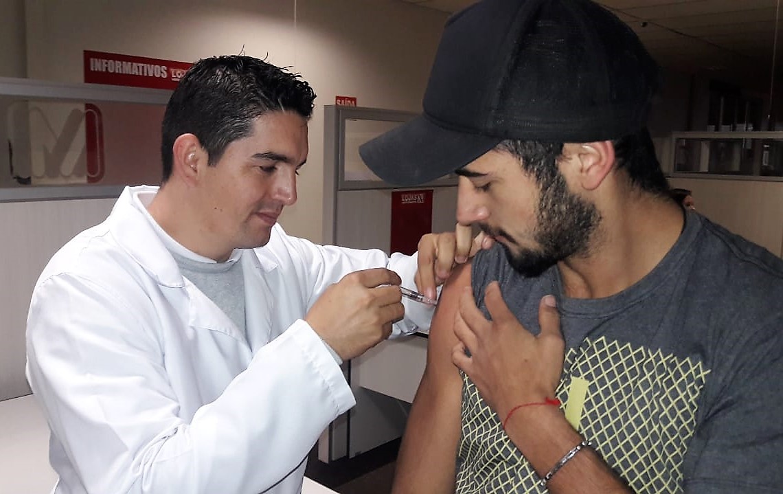 Colaboradores MM são vacinados contra gripe