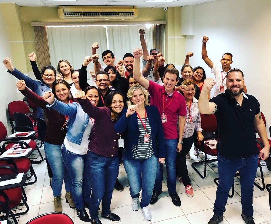 Novos colaboradores são integrados ao grupo